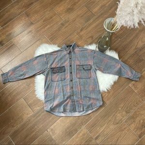 Fryday Club Men's Long Sleeve Button Down Shirt